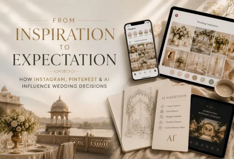 From Inspiration to Expectation: How Instagram, Pinterest & AI Influence Wedding Decisions
